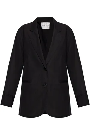 FORTE FORTE Enkeltradet blazer i twill