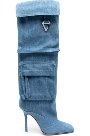 The Attico Sienna 105mm denimstøvler