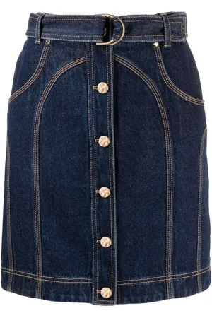 Acler Kort Valleybrook denimnederdel