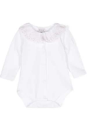 KNOT Flora bodysuit med flæsekrave