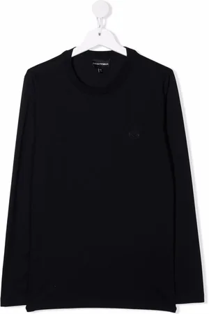 Emporio Armani T-shirt med logomærke på brystet