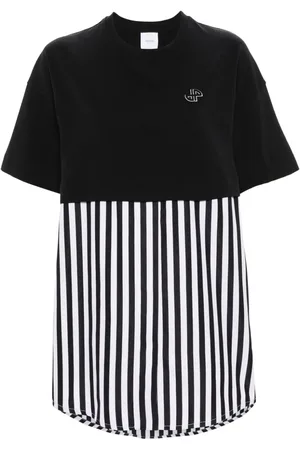 Patou Hybrid T-shirt-kjole i økologisk bomuld