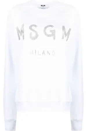Msgm Sweatshirt med logotryk