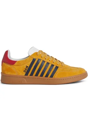 Dsquared2 Boxer sneakers i ruskind