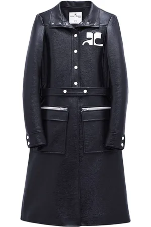 Courrèges Reedition trenchcoat i vinyl