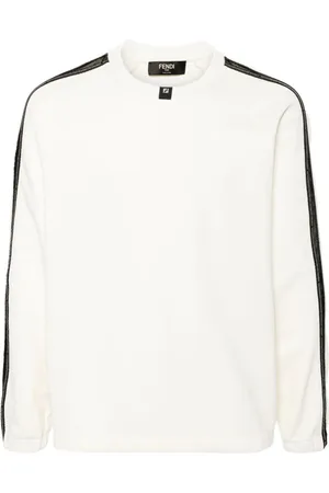 Fendi Sweatshirt med logokant