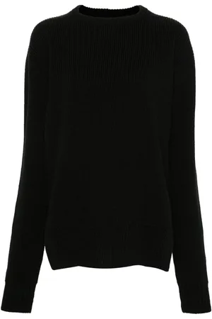 Rick Owens Sweater i uld med logo