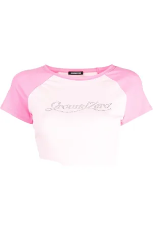 Ground Zero T-shirt med logo-applikation