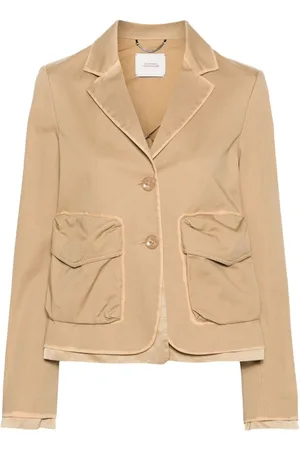 Dorothee Schumacher Cropped blazer med malet kant