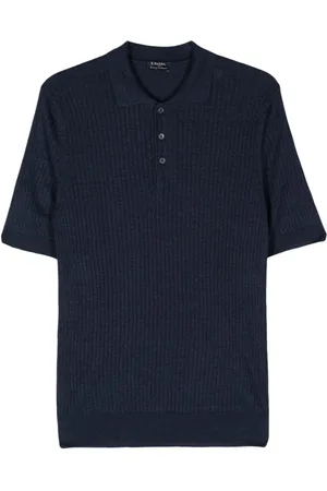 BARBA Ribstrikket polo