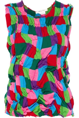 Comme des Garçons Strikket top med ruche