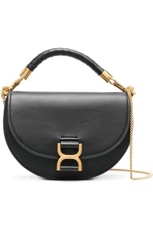 Chloé Marcie crossbody-taske i læder