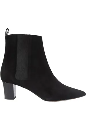 Manolo Blahnik 50mm ankelstøvler i ruskind