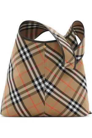 Burberry Stor skuldertaske med ternet mønster