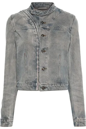 Y / PROJECT Denimjakke med dobbelt åbning