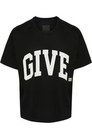 Givenchy T-shirt med broderet logo