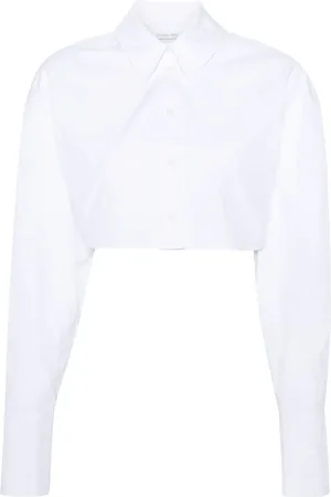 Patrizia Pepe Cropped skjorte