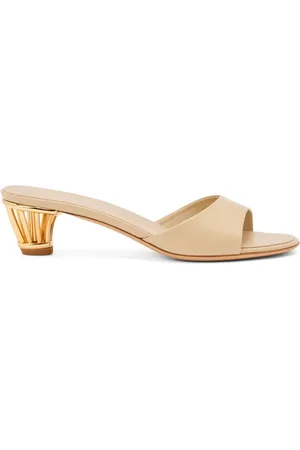 Salvatore Ferragamo 40 mm mules med cage-hæl