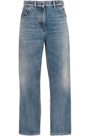 Prada Jeans med lige ben og lav talje