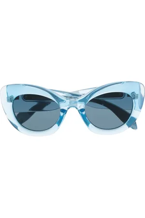 Alexander McQueen Solbriller med tonet glas