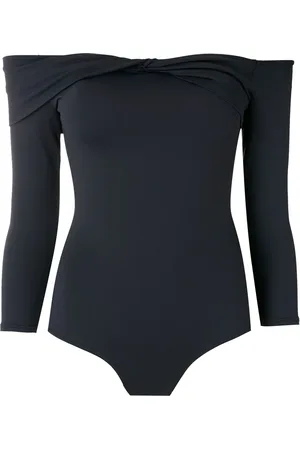 AMIR SLAMA Bodysuit med off-the-shoulder-snit