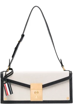 Thom Browne RWB skuldertaske i kanvas