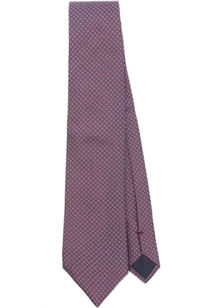 corneliani Slips i geometrisk jacquard