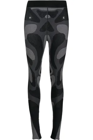 HELIOT EMIL Leggings med kontrastfarvet talje