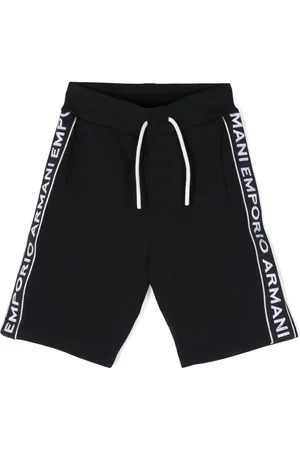 Emporio Armani Shorts med logopanel langs siden