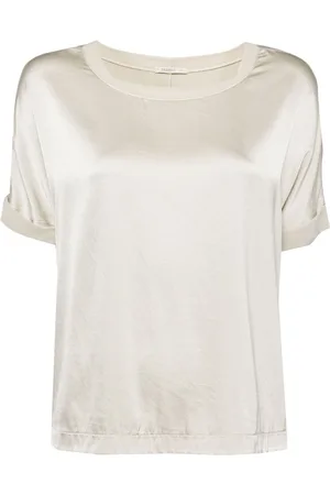 TRANSIT T-shirt i satin