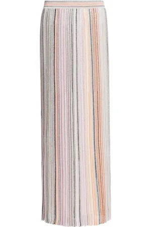 Missoni Plisseret nederdel med pailletter