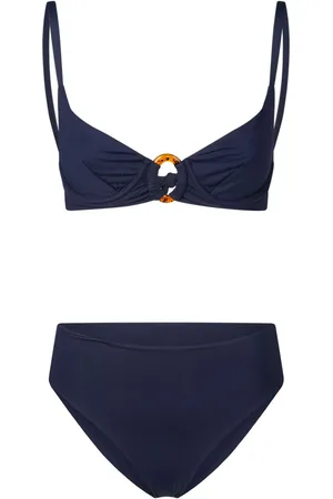 FISICO Blomstret bikini med ringdetalje