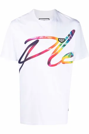 Philipp Plein T-shirt med signatur-logo
