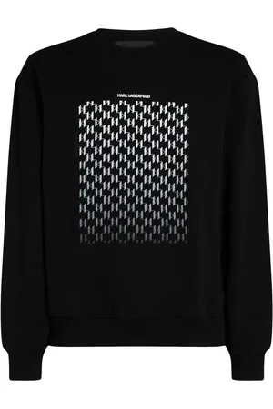 Karl Lagerfeld Sweatshirt med monogram-degradé
