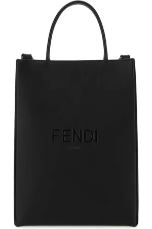 Fendi Tote med præget logo