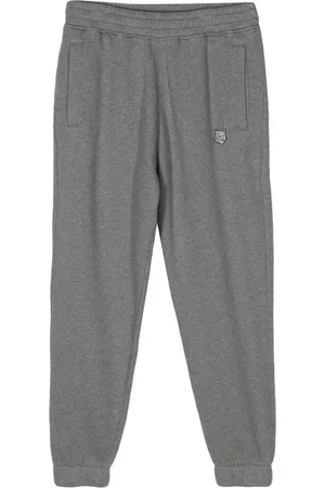 Maison Kitsuné Joggingbukser med logoapplikation