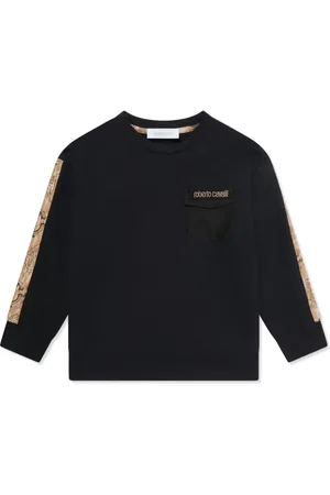 Roberto Cavalli Sweatshirt med monogram-tryk