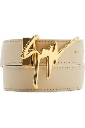 Giuseppe Zanotti Læderbælte med logospænde