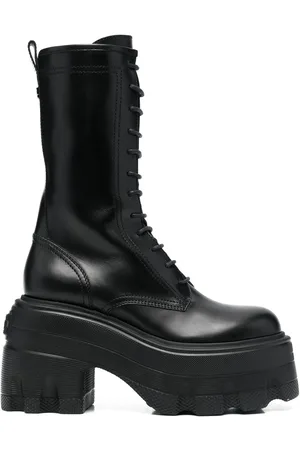 Casadei Maxi 120mm militærstøvler med snøre