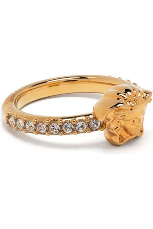 VERSACE La Medusa ring med krystaludsmykning