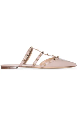 VALENTINO GARAVANI Rockstud pumps i læder