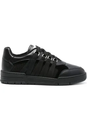 Moschino Sneakers med paneler og blondedetalje