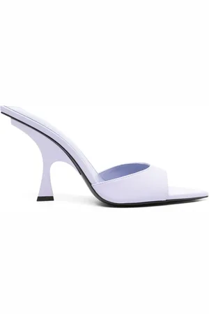 The Attico 110mm Ester mules i læder