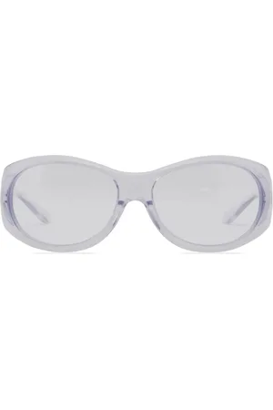 Courrèges Hybrid 01 solbriller med ovalt stel