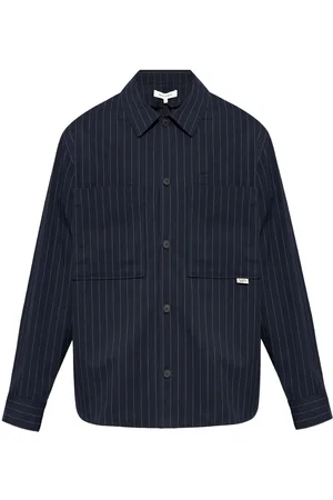 Maison Kitsuné Nålestribet skjorte-jakke