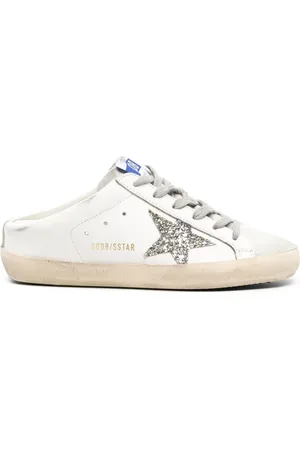 Golden Goose Superstar mules i læder