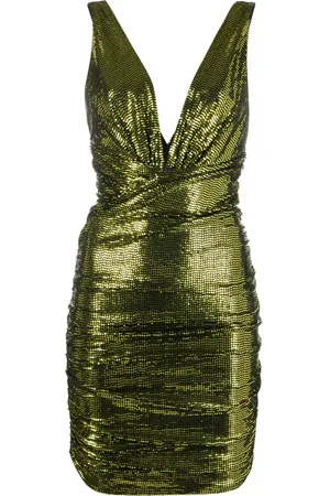 ALEXANDRE VAUTHIER Kort kjole med V-hals