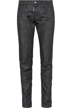 Dsquared2 Skinny-jeans med logoapplikation