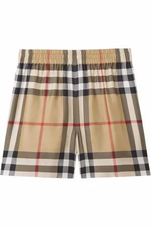 Burberry Shorts med ternet detalje