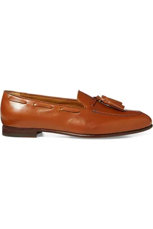 Ralph Lauren Quillis loafers i læder med mandelformet snude